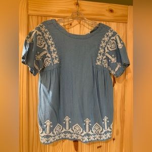 Chambray Blouse